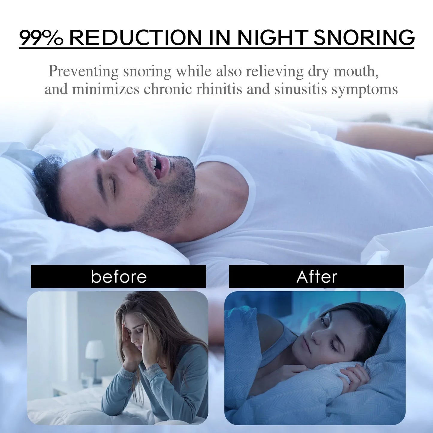 Anti Snoring Sticker Promote Better Sleep