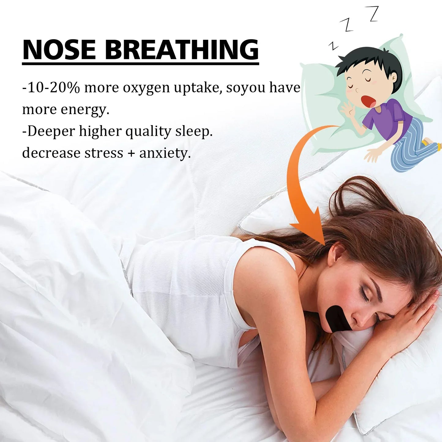 Anti Snoring Sticker Promote Better Sleep