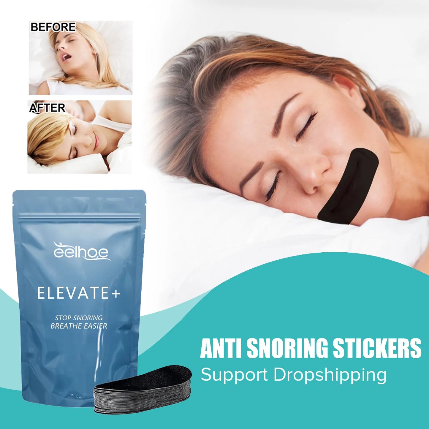 Anti Snoring Sticker Promote Better Sleep